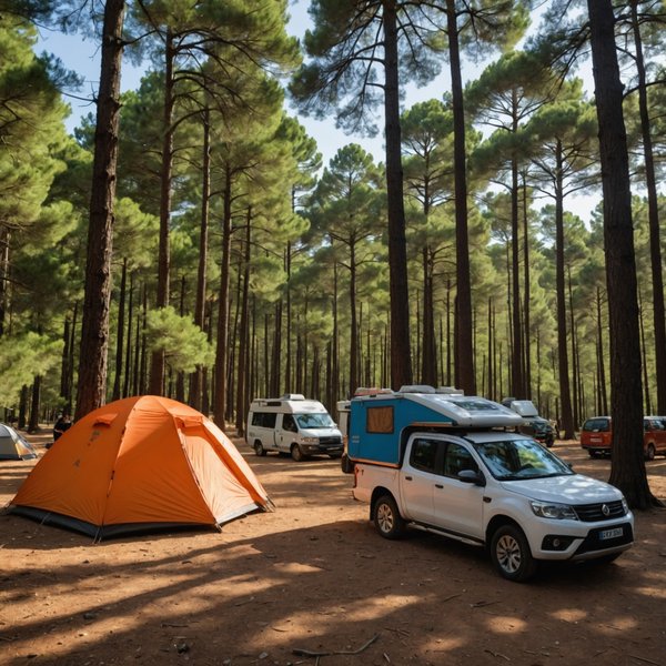 Quels sont les équipements nécessaires pour un camping en région de forêt méditerranéenne?
